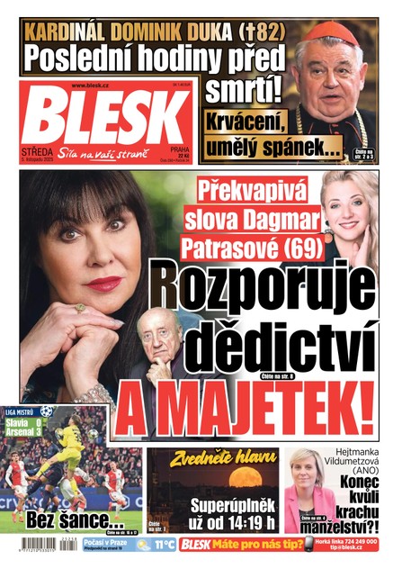 Blesk - 05.11.2025