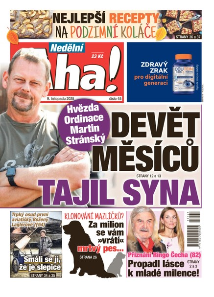 NEDĚLNÍ AHA! - 09.11.2025