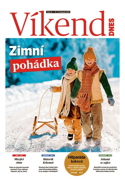 Víkend DNES Vysočina - 15.11.2025