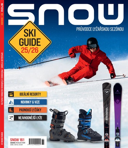 SNOW 161 - speciál Ski Guide: průvodce lyžařskou dovolenou 2025/26