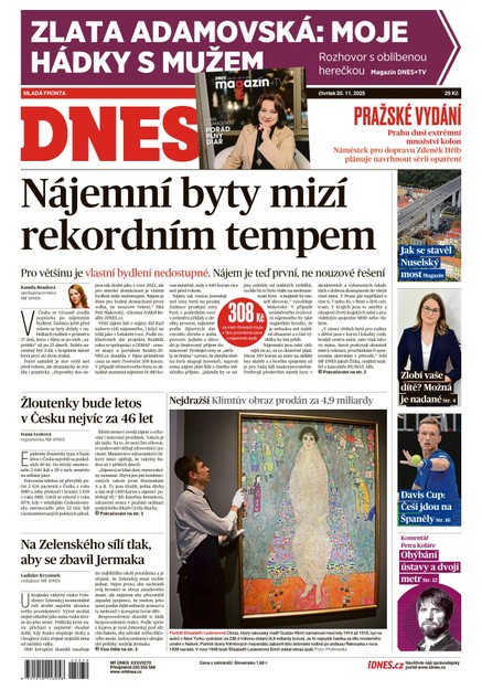 MF DNES - 20.11.2025