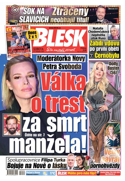 Blesk - 22.11.2025
