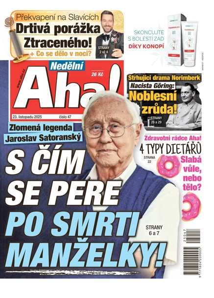 NEDĚLNÍ AHA! - 23.11.2025