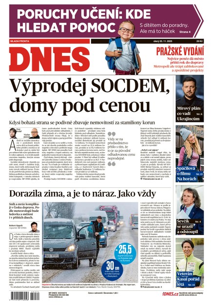MF DNES - 25.11.2025
