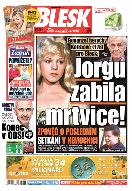 Blesk - 28.11.2025