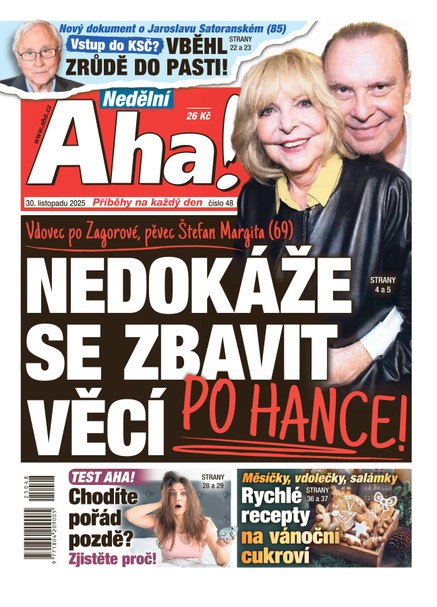 NEDĚLNÍ AHA! - 30.11.2025
