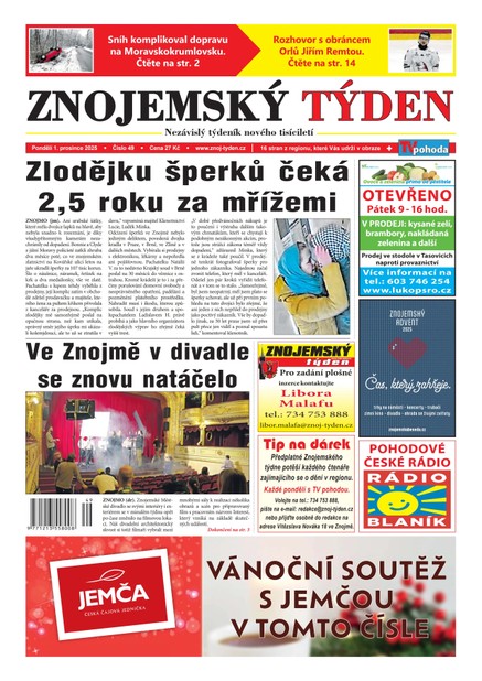 Znojemský týden 49/2025