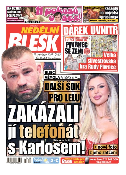 NEDĚLNÍ BLESK - 28.12.2025