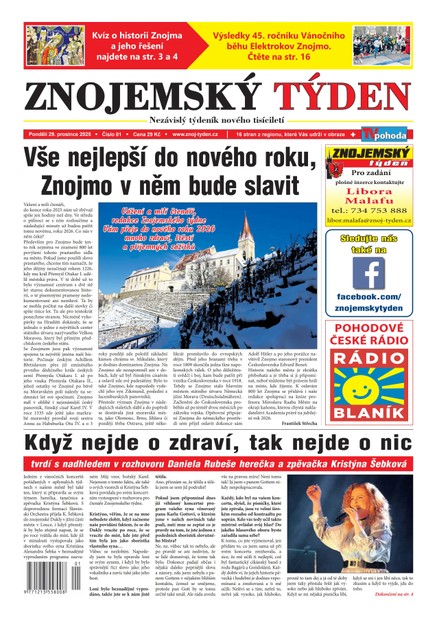 Znojemský týden 01/2026