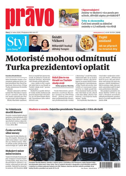 Deník Právo - 6.1.2026