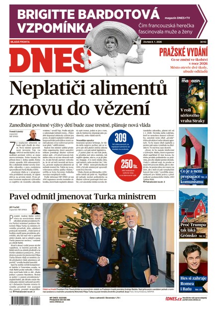 MF DNES - 08.01.2026