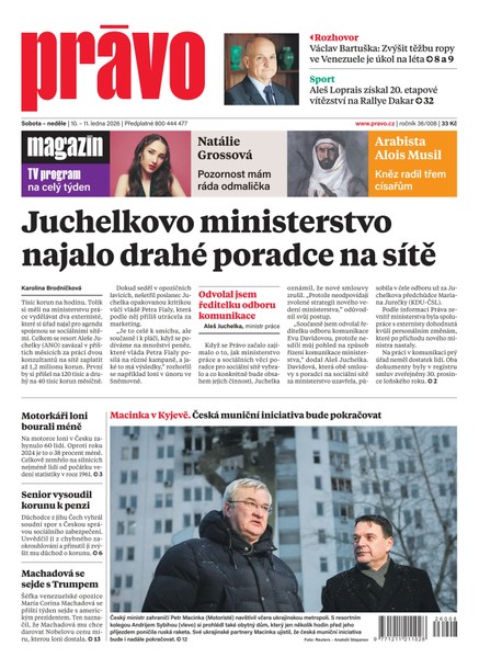 Deník Právo - 10.1.2026