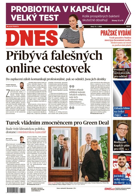 MF DNES - 13.01.2026