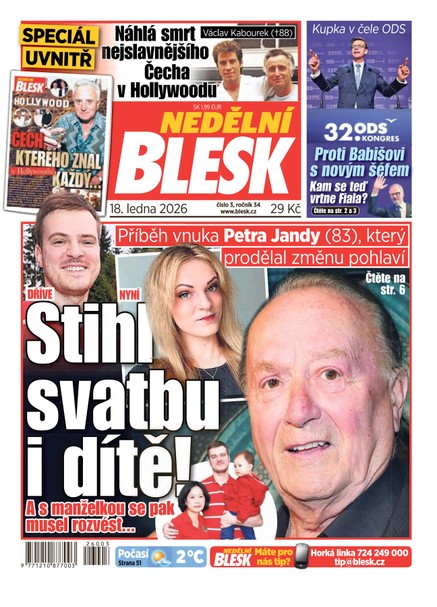 NEDĚLNÍ BLESK - 18.01.2026