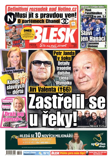 Blesk - 27.02.2026