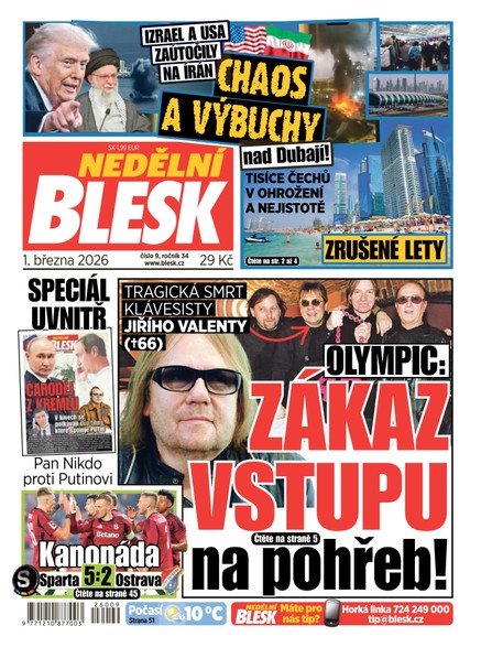 NEDĚLNÍ BLESK - 01.03.2026
