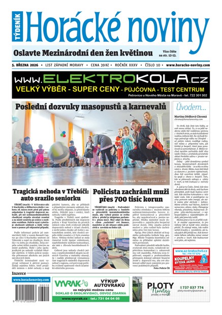 Horácké noviny 10/2026