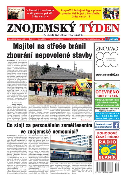 Znojemský týden 12/2026