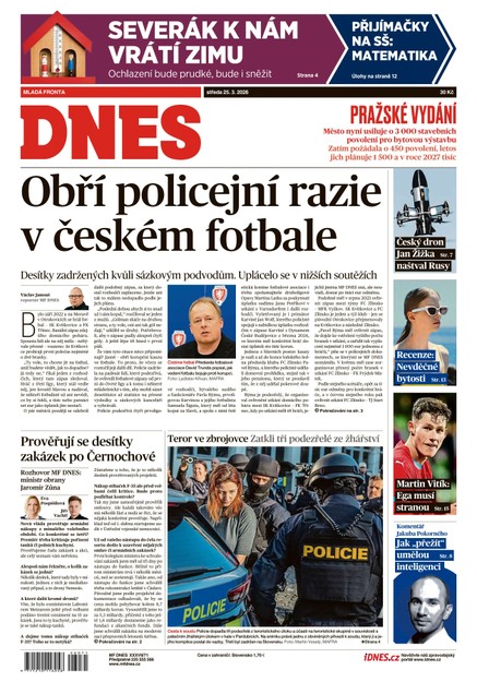 MF DNES - 25.03.2026