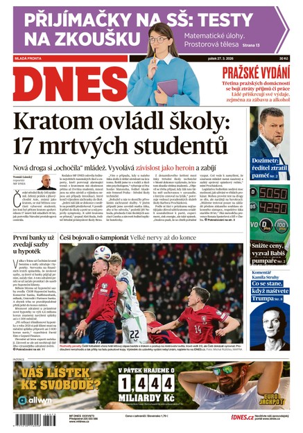 MF DNES - 27.03.2026