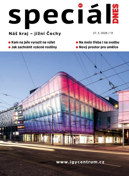 Magazín DNES Speciál Jižní Čechy - 27.03.2026