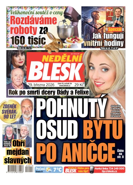 NEDĚLNÍ BLESK - 29.03.2026