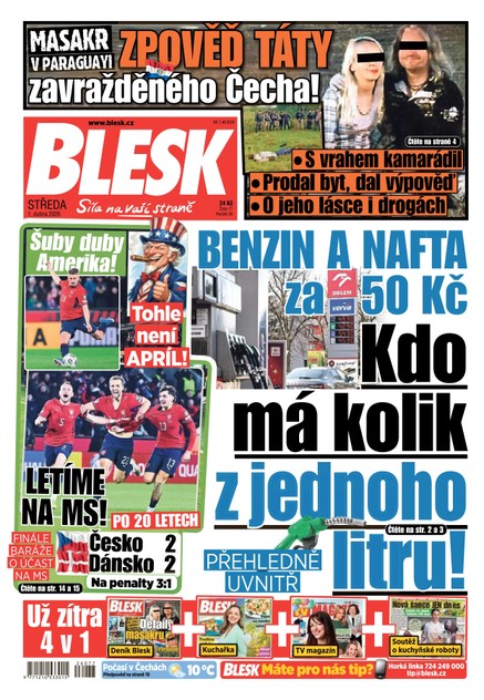 Blesk - 01.04.2026