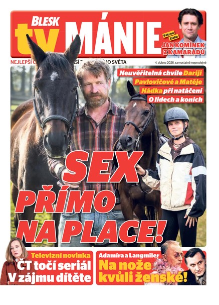 Blesk Tv manie - 04.04.2026