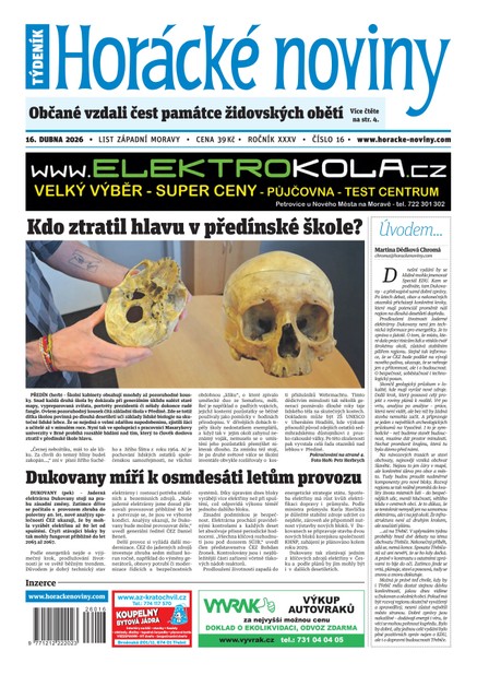 Horácké noviny 16/2026