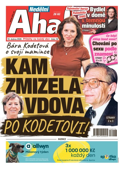 NEDĚLNÍ AHA! - 19.04.2026