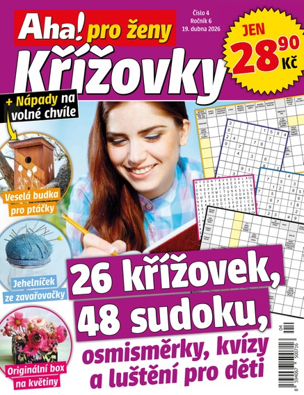 Aha! pro ženy Křížovky - 4/2026