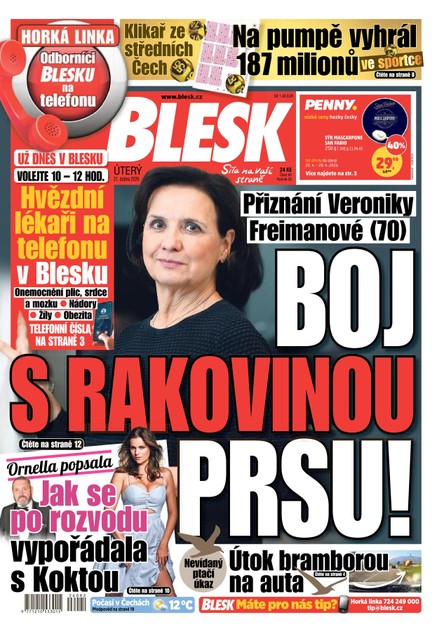 Blesk - 21.04.2026