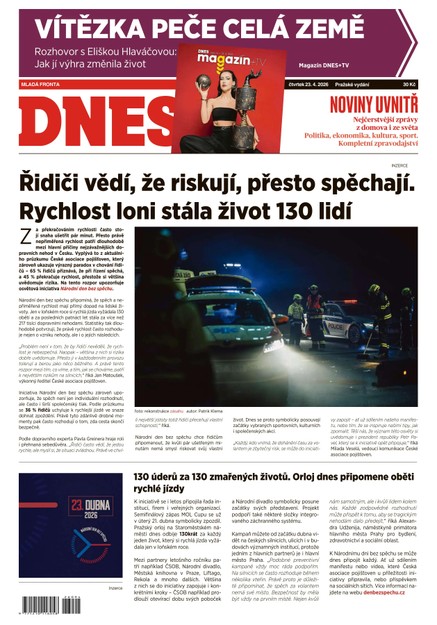 MF DNES - 23.04.2026