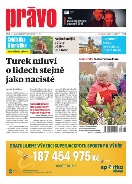 Deník Právo - 24.4.2026