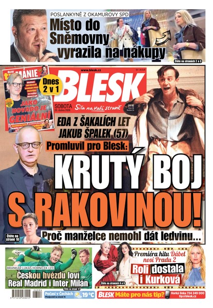 Blesk - 25.04.2026