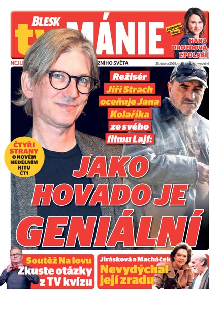 Blesk Tv manie - 25.04.2026