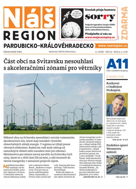 Náš Region - Pardubicko/Královéhradecko 19/2026