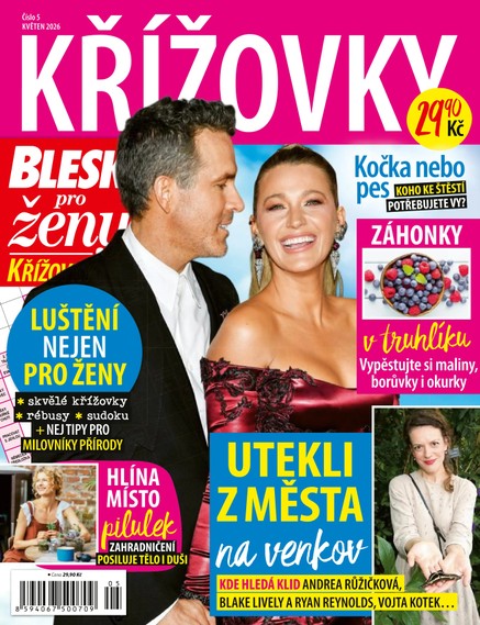 BLESK PRO ŽENY KŘÍŽOVKY - 5/2026