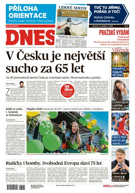 MF DNES - 02.05.2026