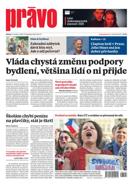 Deník Právo - 6.5.2026