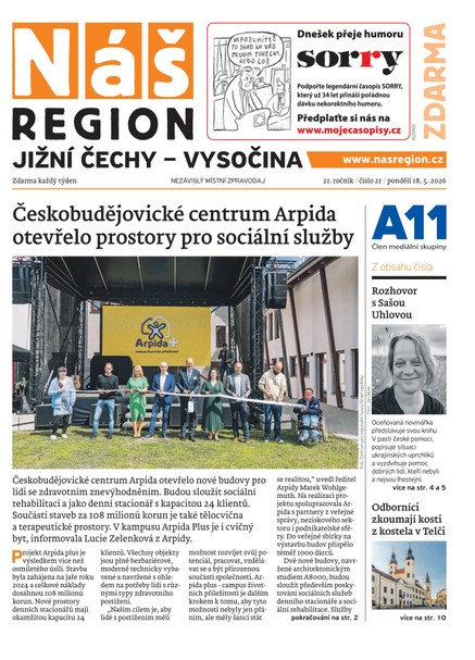 Náš Region - Jižní Čechy 21/2026