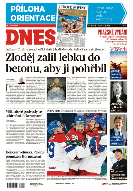 MF DNES - 16.05.2026
