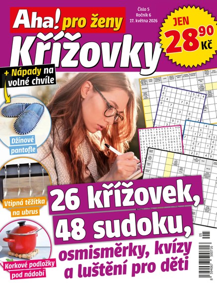 Aha! pro ženy Křížovky - 5/2026
