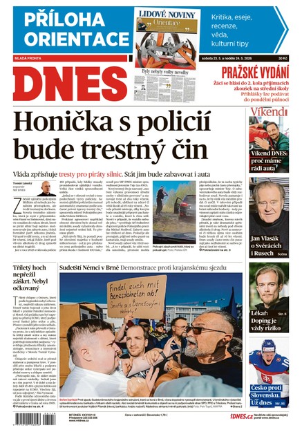 MF DNES - 23.05.2026