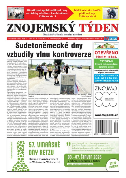 Znojemský týden 22/2026