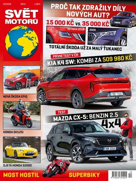 Svět motorů - 22/2026