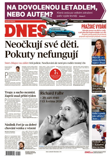 MF DNES - 27.05.2026