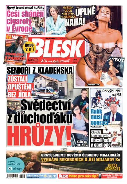 Blesk - 30.05.2026