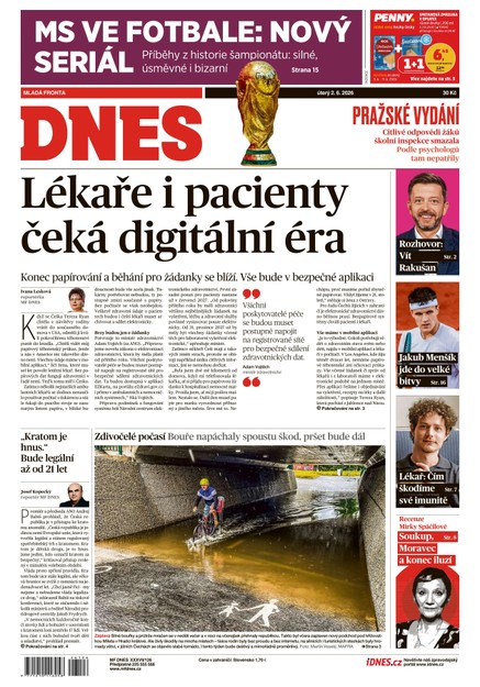 MF DNES - 02.06.2026