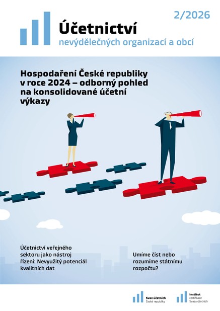Účetnictví nevýdělečných organizací a obcí č. 2/2026